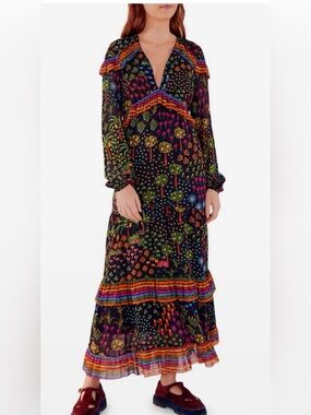 Farm Rio Fruit Garden Maxi XS  NWOT